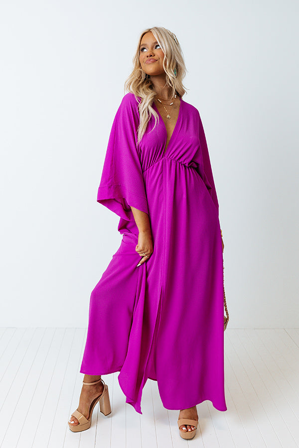 Wonderful Waves Maxi In Orchid Image - 1