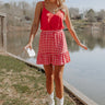 Stylish Vibes Shift Tank In Red Image - 1
