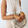 Kendra Scott Framed Dani Gold Wrap Bracelet in Sea Green Chrysocolla Image - 1