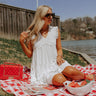 Celebrate Together Smocked Dress in White Image - 1
