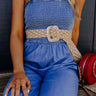 Staying In Capri Woven Belt Image - 1
