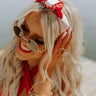 Countdown To The Weekend Satin Scarf Image - 1