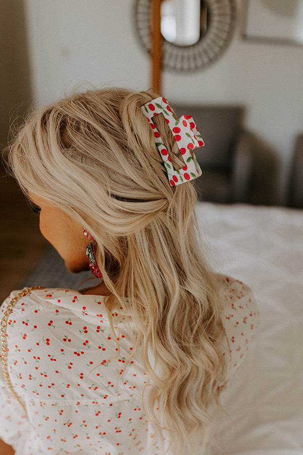 Sweet Cherry Hair Claw Clip Image - 1
