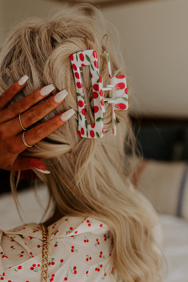 Sweet Cherry Hair Claw Clip Image - 2