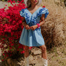 Tulum Toasts Dress In Sky Blue Image - 1