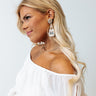 Calls For Champagne Beaded Earrings Image - 1
