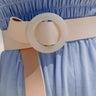 Classy And Casual Faux Leather Belt Image - 1