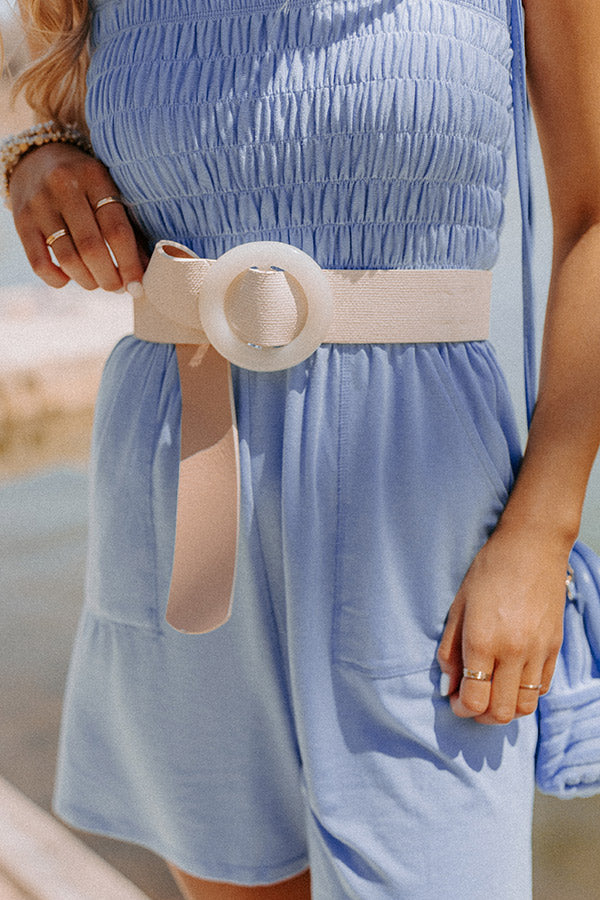 Classy And Casual Faux Leather Belt Image - 2