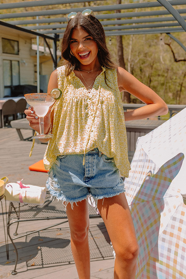 Sweet Darling Floral Shift Top Image - 2