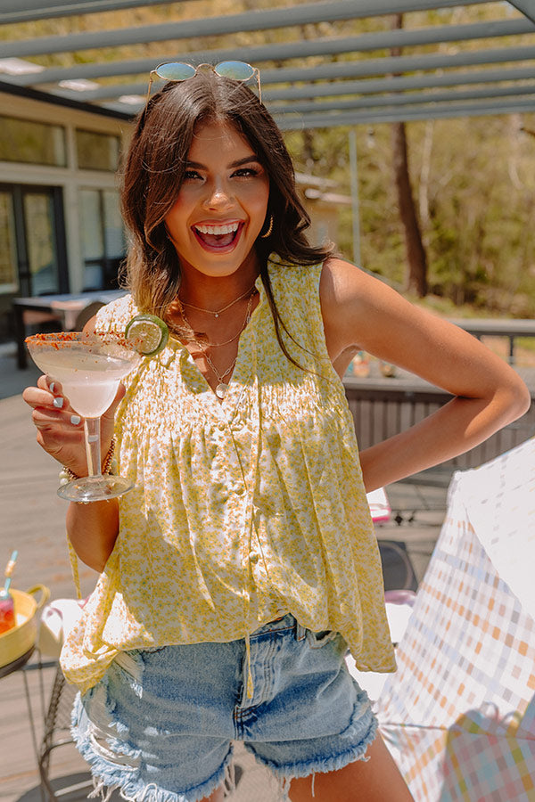 Sweet Darling Floral Shift Top Image - 1