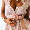 Quick To Smile Faux Leather Belt In Blush Image - 1