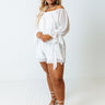 Festival Weather Romper In White Curves Image - 1