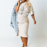 Never Scripted Ribbed Skirt Curves Image - 1