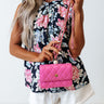Trials Of True Love Faux Leather Purse In Pink Image - 1