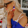 Cue The Sparklers Beaded Earrings Image - 1
