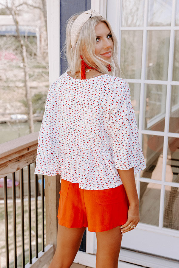 Sweet Like Cherries Crop Top Image - 4