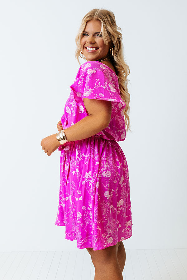 Blissful Garden Dress Curves Image - 2