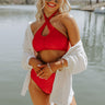 Cooling Off Halter Bikini Top Image - 1