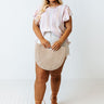 Angel Cake Stripe Shift Top Curves Image - 1