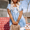 Honorable Intentions Chambray Top Curves Image - 1