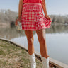 Reserved For Fun Gingham Skirt Image - 1