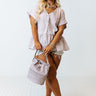 Happiest Girl In The Room Shift Top In Lavender Curves Image - 1