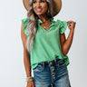 Prettiest Smile Shift Top In Green Image - 1