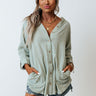 Drifting Out To Sea Tunic In Light Sage Image - 1