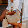 Local Guide Raffia Crossbody In Beige Image - 1
