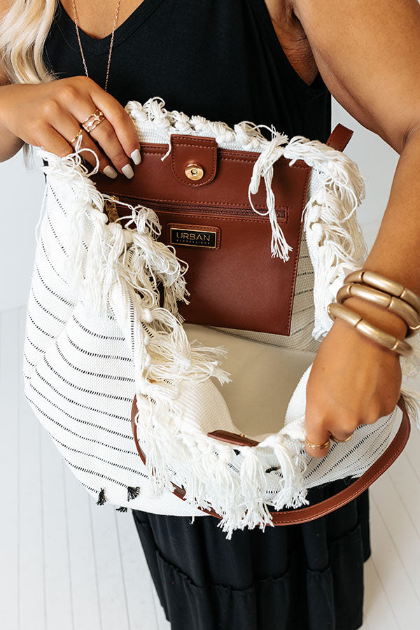 Made For Merriment Woven Tote Image - 2