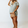 Opening Credits Shift Top In Light Sage Curves Image - 1