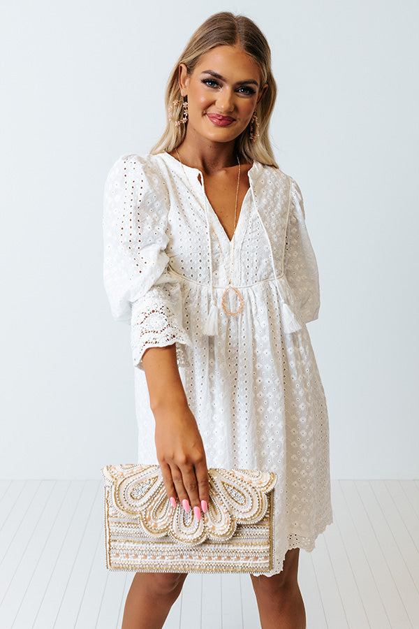 Trials Of True Love Eyelet Dress Image - 2
