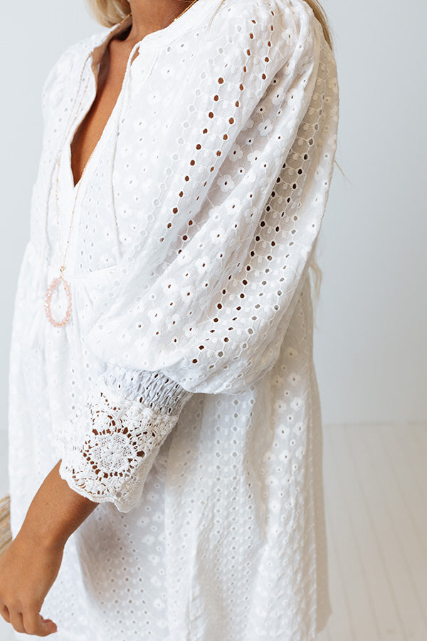 Trials Of True Love Eyelet Dress Image - 3