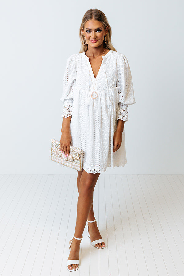 Trials Of True Love Eyelet Dress Image - 1