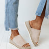 The Griffen Espadrille In Beige Image - 1