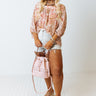 Lovelier Than Ever Paisley Shift Top Curves Image - 1