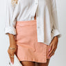 The Carleigh High Waist Skort In Blooming Dahlia Image - 1