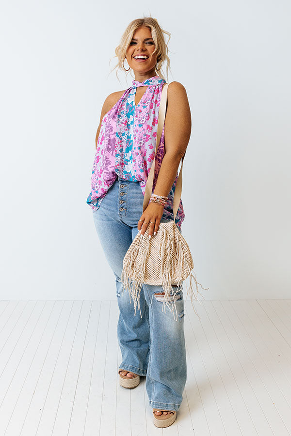 Soul Ties Floral Shift Top Curves Image - 2
