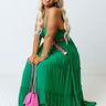 Saturday Strolling Maxi In Green Curves Image - 1
