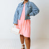 Risen Dallas Layover Denim Jacket Curves Image - 1