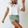 Better Offline Crop Tee In White Image - 1