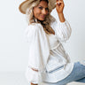 Vibe Check Woven Hat in Natural Image - 1