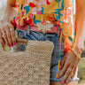 All The Buzz Faux Leather Belt In Blush Image - 1