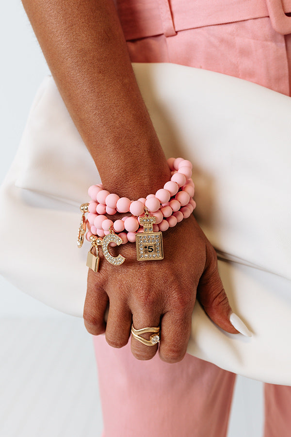 Stylish Space Beaded Bracelet Set Image - 2