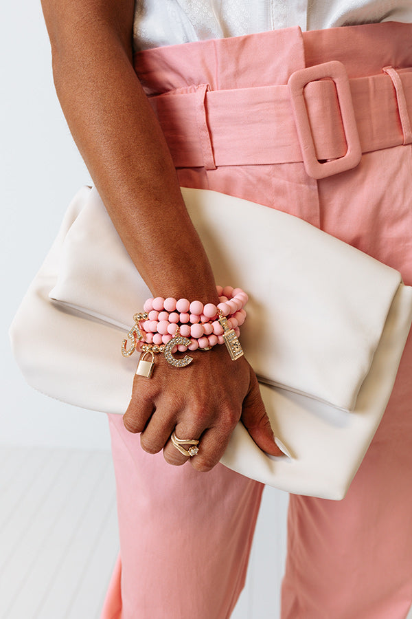 Stylish Space Beaded Bracelet Set Image - 1