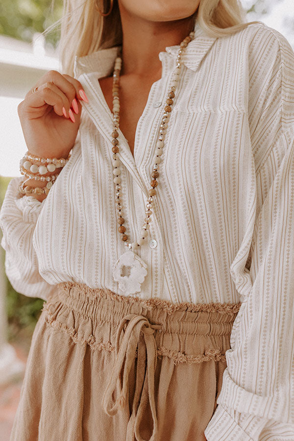 Seal My Fate Druzy Stone Necklace