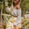 Sassy And Sweet Shift Top In Cream Curves Image - 1