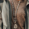 Shaken Espresso Agate Necklace Image - 1