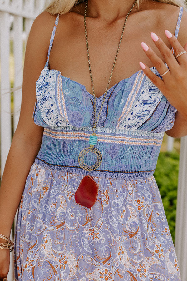 Desert Sensation Agate Necklace