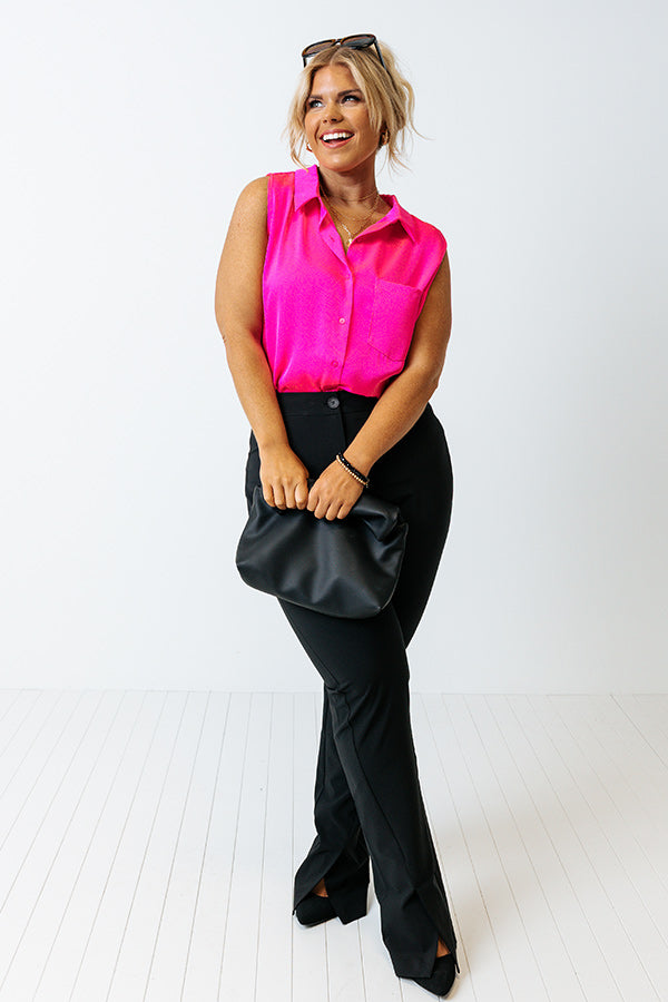 The Alcott High Waist Trousers Curves Image - 1